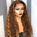 Glueless Lace Closure HD Cacheada Castanho Chocolate – Helena