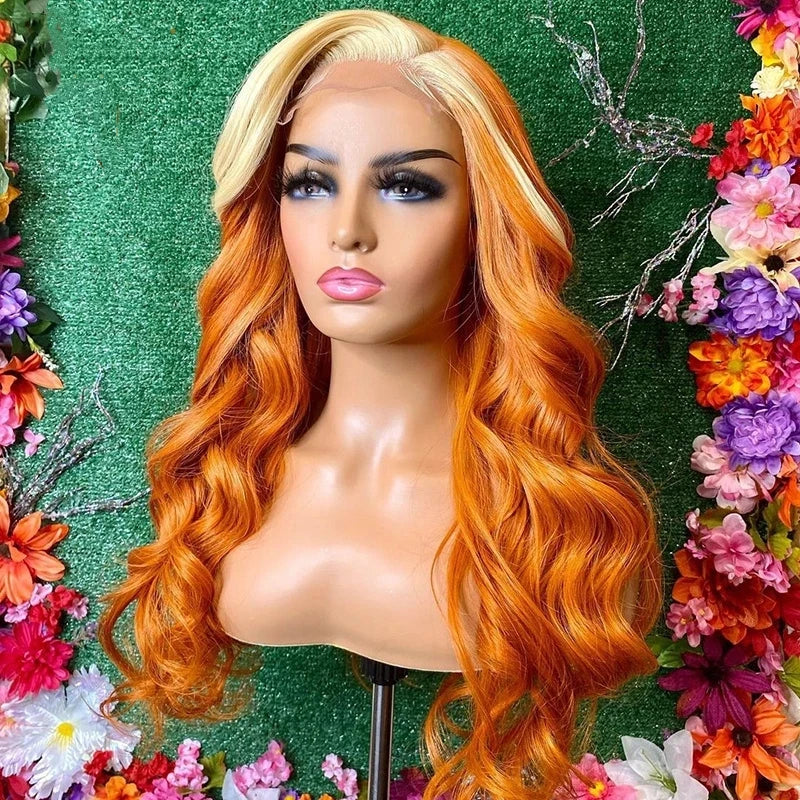Peruca Lace Frontal HD Loose Wave Mix Colors – Serena