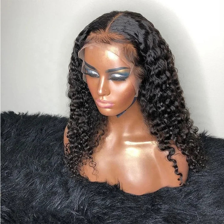 Peruca 360° Lace Frontal com Fake Scalp – Cabelo Humano Virgin Cuticle Aligned