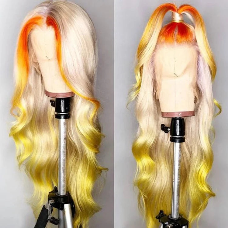 Peruca Lace Frontal HD Loose Wave Mix Colors – Serena