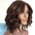 Peruca Lace Closure Ombre Brown Low Wave Bob – Amélie