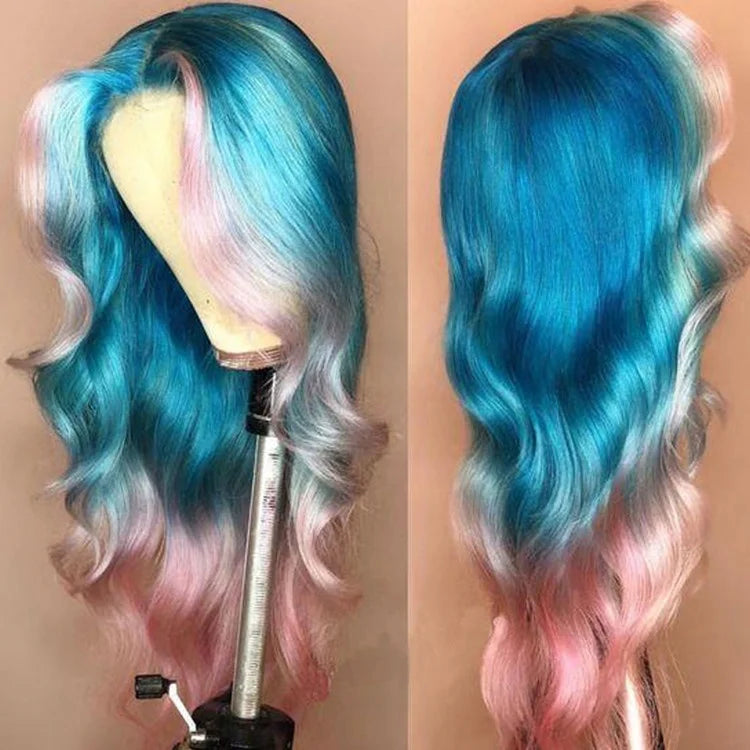 Peruca Lace Frontal HD Loose Wave Mix Colors – Serena
