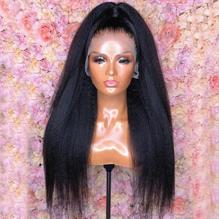 Peruca Lace Frontal Kinky Straight –Naomi