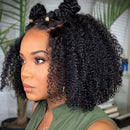 Peruca Lace Frontal Afro Kinky Curly Bob – Nina
