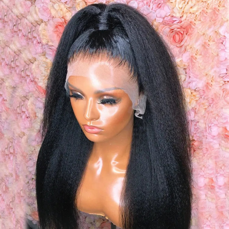 Peruca Lace Frontal Kinky Straight –Naomi