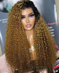 Glueless Lace Closure HD Cacheada Castanho Chocolate – Helena