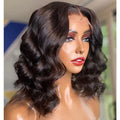 Peruca Lace Closure Ombre Brown Low Wave Bob – Amélie