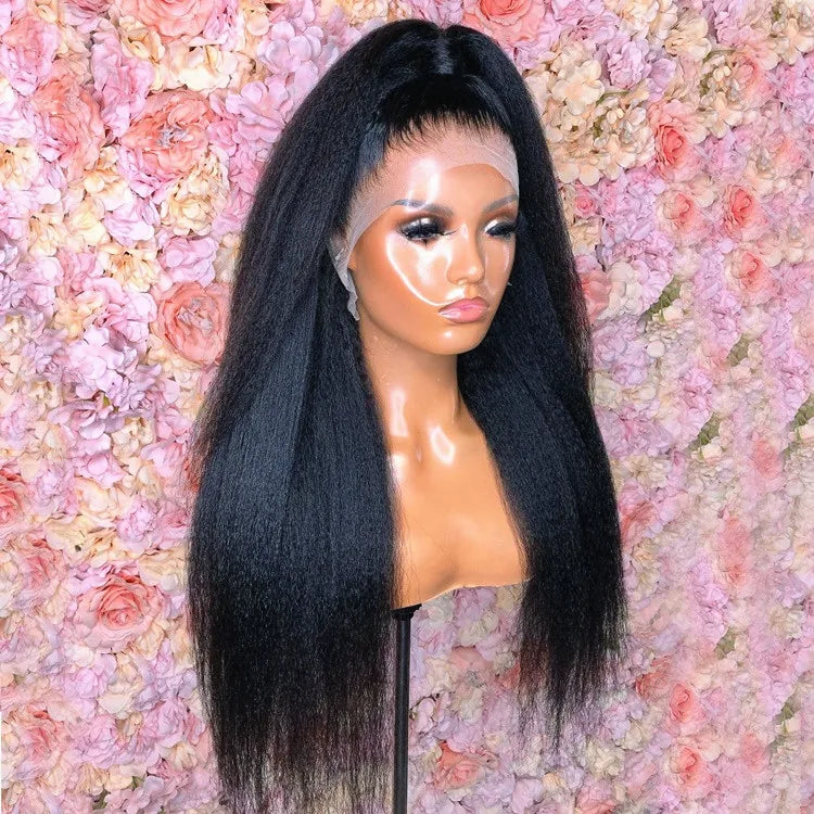 Peruca Lace Frontal Kinky Straight –Naomi