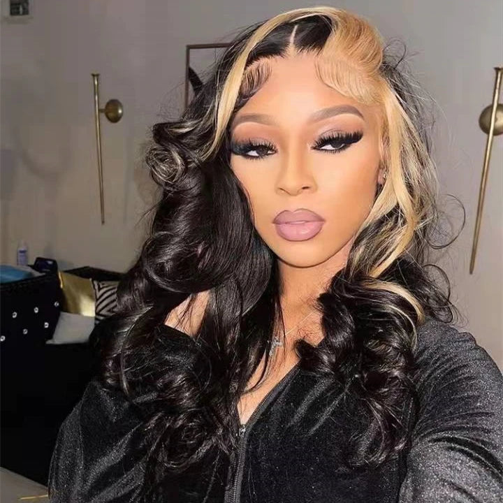 Peruca Lace Frontal HD Loose Wave Mix Colors – Serena