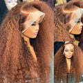 Glueless Lace Closure HD Cacheada Castanho Chocolate – Helena